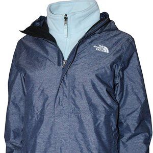 🆕 The North Face Youth Kids Dakota Fleece Triclima Midweight Jkt, Urban Navy Ht